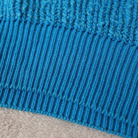 Modango Vintage Blue Knit Sweater (56) - Picture 5 of 11